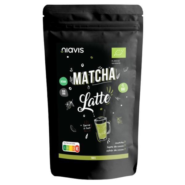 Matcha Latte Pulbere Ecologica - Niavis, 150 g