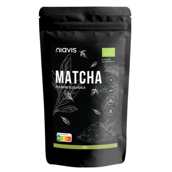 Matcha Pulbere Ecologica - Niavis, 60 g