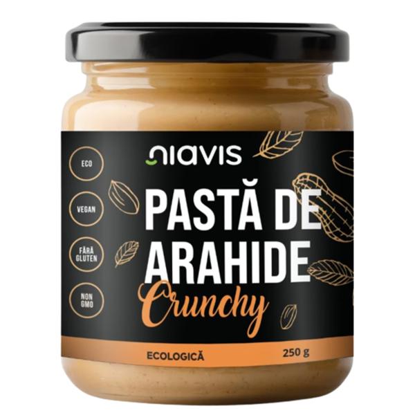 Pasta de Arahide Crunchy Ecologica - Niavis, 250 g