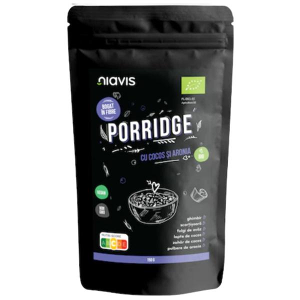 Porridge cu Cocos si Aronia Ecologic - Niavis, 150 g