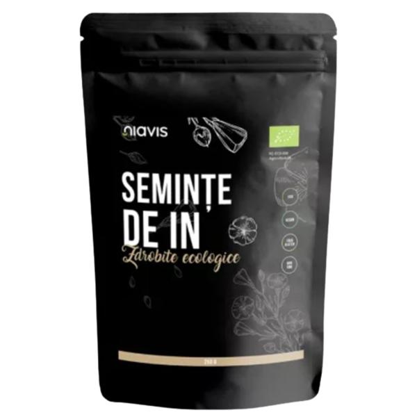 Seminte de In Zdrobite Ecologice - Niavis, 200 g