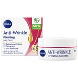 Crema Antirid de Zi pentru Fermitate 45+ - Nivea Anti-Wrinkle + Firming, 50 ml