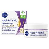 Crema Antirid de Zi pentru Redfinirea Fetei 65+ - Nivea Anti-Wrinkle Contouring, 50 ml