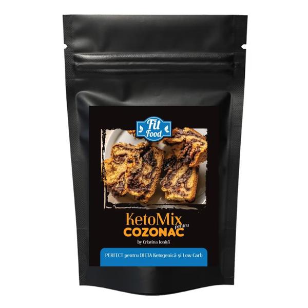 Keto Mix pentru Cozonac by Cristina Ionita Fit Food - No Sugar, 400 g