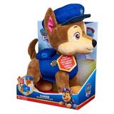 Jucarie de plus interactiva cu sunete, Paw Patrol, Chase, Paw Patrol