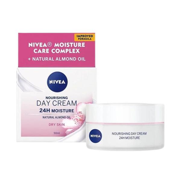 Crema Hidratanta de Zi cu SPF 15 - Nivea Nourishing Day Cream 24H, 50 ml