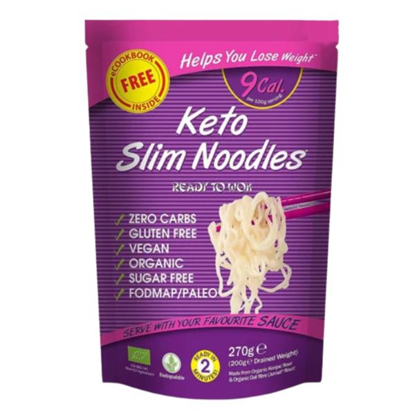 Taitei Din Faina de Konjac Slim Pasta - No Sugar Keto Slim Noodles, 270 g