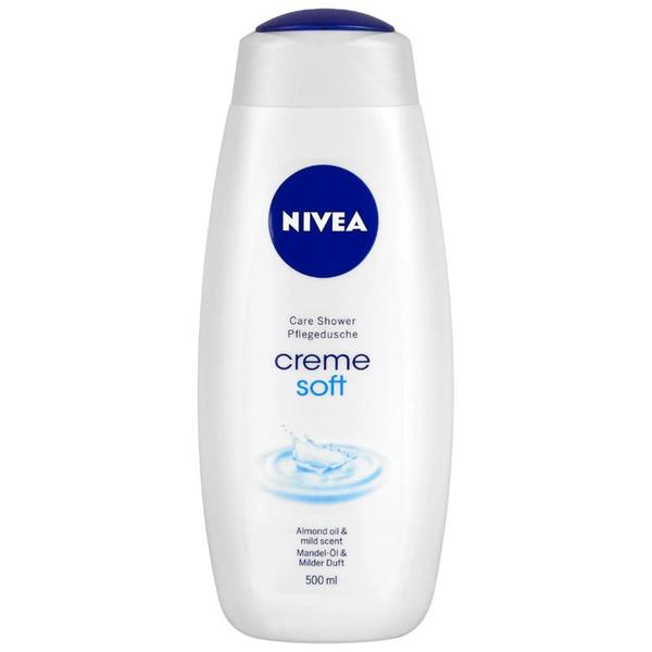 Gel de Dus cu Ulei de Migdale - Nivea Creme Soft, 500 ml