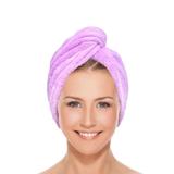 Prosop Turban pentru Par, Mov, Camco, 1 buc