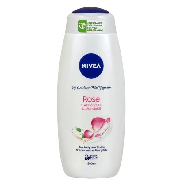 Gel de Dus cu Trandafiri si Ulei de Migdale - Nivea Rose & Almond Oil, 250 ml