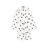 Halat, Victoria's Secret, Logo Short Cozy, Black White Sweet Dot, Marime S