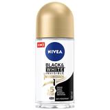 Deodorant Roll-On - Nivea Black&White Invisible Silky Smooth, 50 ml