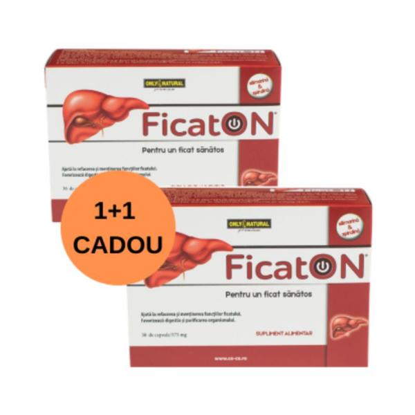 Ficaton 575 mg Only Natural, 30 capsule, 1+1 Gratis