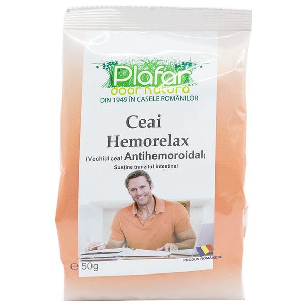 Ceai Antihemoroidal - Plafar Hemorelax, 50 g