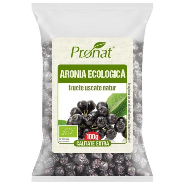 Aronia Fructe Uscate Bio - Pronat, 100 g
