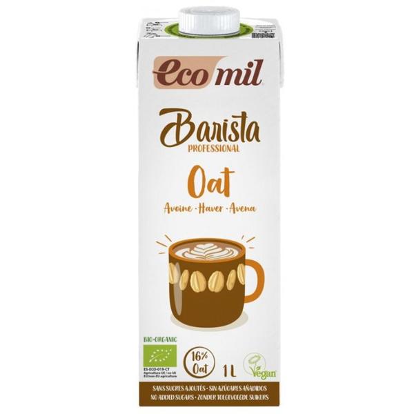 Bautura Vegetala Bio de Ovaz pentru Cafea - Pronat Ecomil Barista Oat, 1000 ml