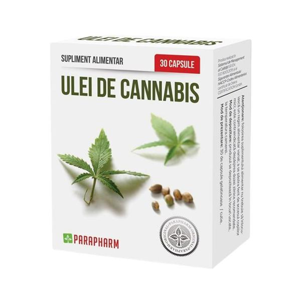 Ulei de Cannabis Parapharm, Quantum Pharm, 30 capsule