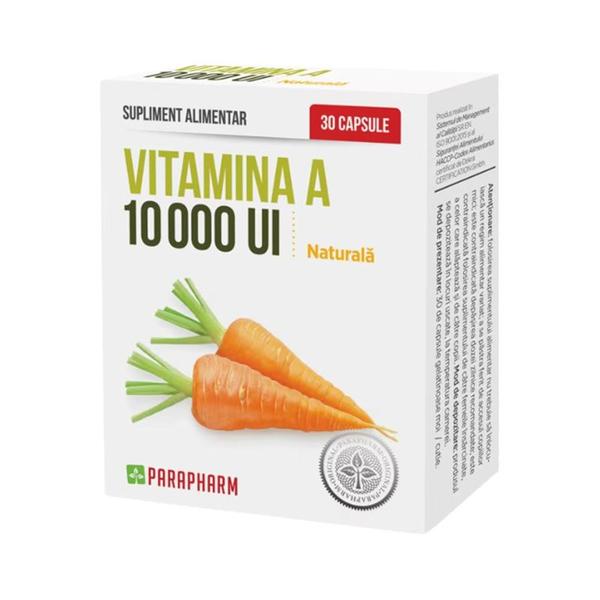 Vitamina A Parapharm, Quantum Pharm, 30 capsule