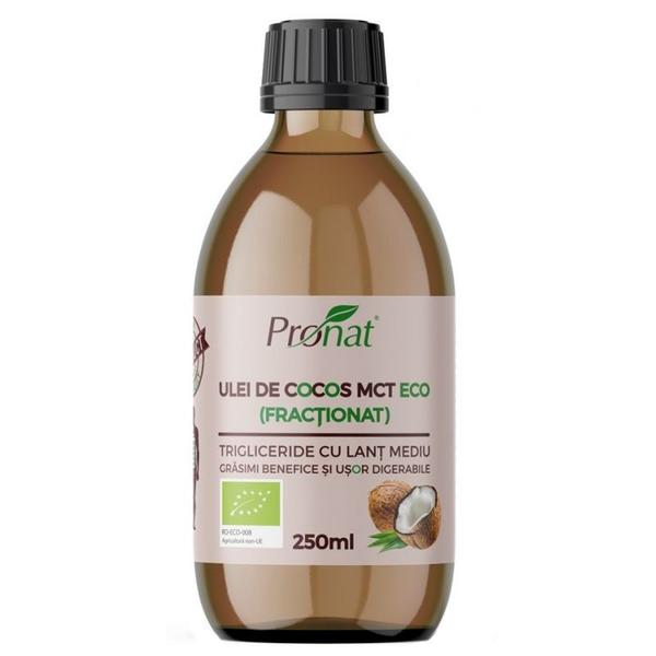 Ulei de Cocos MCT Bio - Pronat, 250 ml