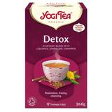 Ceai Bio Detoxifiant - Pronat Yogi Tea Organic Detox, 17 plicuri
