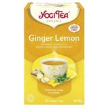 Ceai Bio Ghimbir si Lamaie - Pronat Yogi Tea Organic Ginger Lemon, 17 plicuri