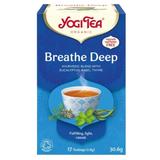 Ceai Bio Respiratie Profunda - Pronat Yogi Tea Organic Breathe Deep, 17 plicuri