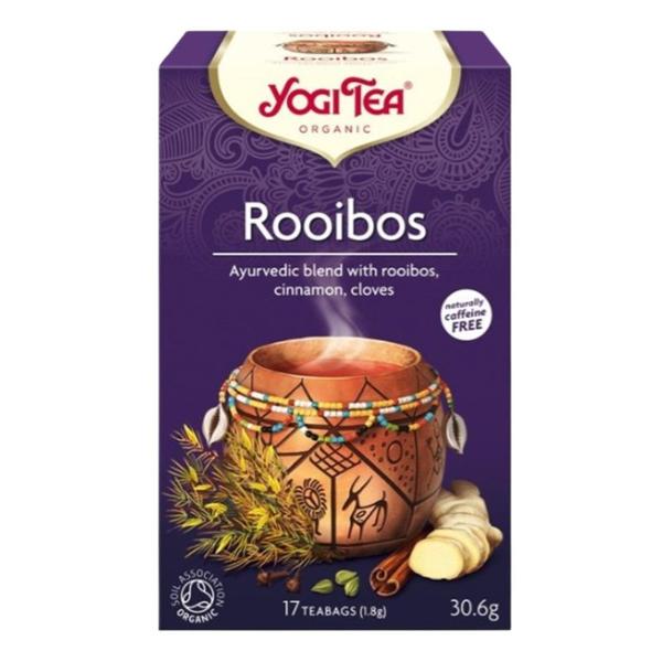 Ceai Bio Rooibos - Pronat Yogi Tea Organic, 17 plicuri