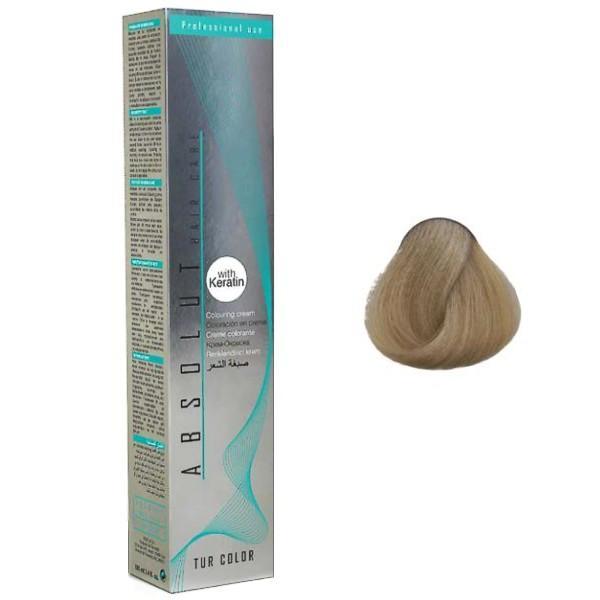 Vopsea Permanenta Absolut Hair Care Colouring Cream, nuanta 11.3 - Extra Blond Auriu, 100ml poza