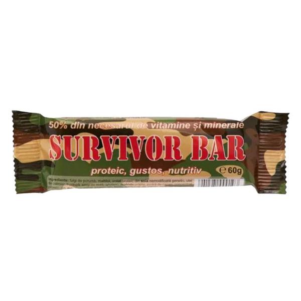 Survivor Bar Baton Proteic, Redis, 60 g