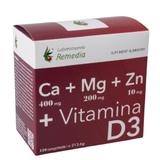 Ca + Mg + Zn + Vitamina D3 - Remedia, 120 comprimate