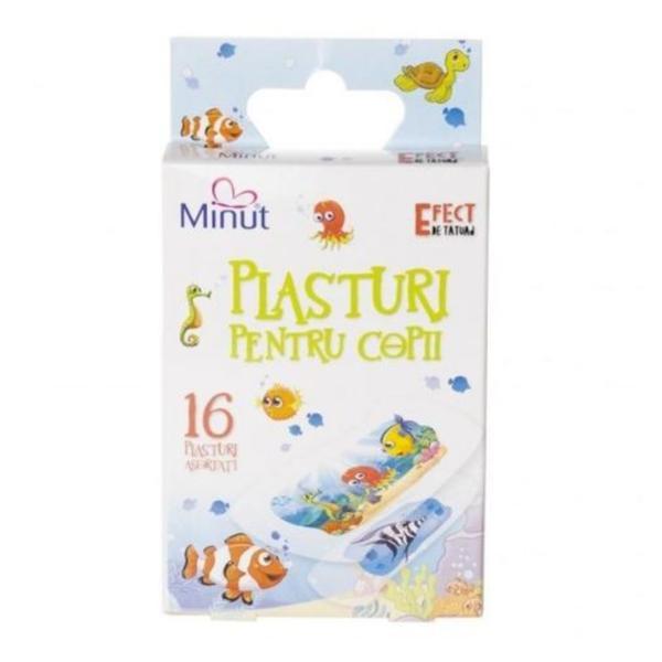 Plasturi pentru copii Tatoo Efect „Fantasy”, Pharmadoct, 16 buc