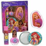 Set accesorii machiaj si unghii cu oglinda inclusa Disney Princess