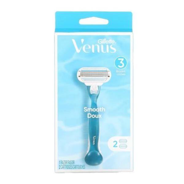 Aparat de ras pentru femei, Gillette Venus Smooth + 1 rezerva