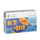 K2 + D3 + Q10 Ubiqsome - Remedia, 30 comprimate