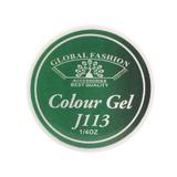 Gel color unghii, vopsea de arta, seria Distinguished Green, Global Fashion, 5gr, J113