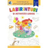 Labirinturi si activitati logice. Coloreaza si stimuleaza gandirea, editura Libelula