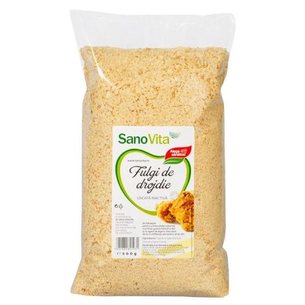 Fulgi de Drojdie Uscata Inactiva - Sano Vita, 500 g