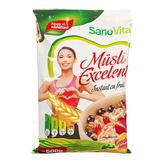 Musli Excelent - Sano Vita Instant cu Fructe, 500 g