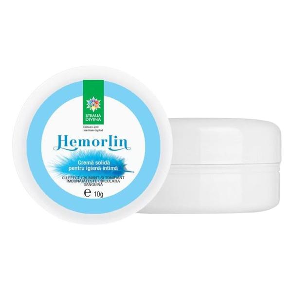 Crema Hemorlin pentru Igiena Intima Steaua Divina, Santo Raphael, 10 g