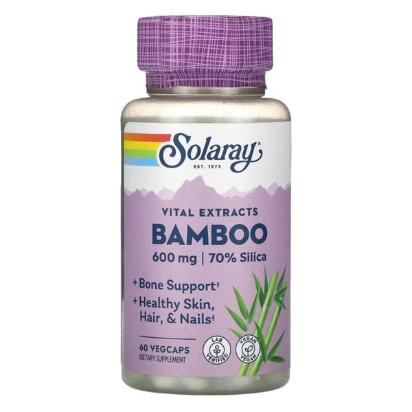 Bamboo Solaray, Secom, 60 capsule vegetale