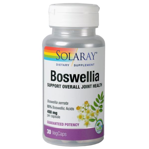 Boswellia 450 mg Solaray, Secom, 30 capsule vegetale