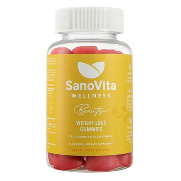Jeleuri pentru Scadrea in Greutate - Sano Vita Wellness Weight Loss Gummies, 36 buc