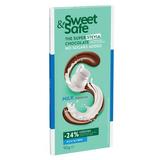 Ciocolata cu Lapte cu Indulcitor Stevia (fara Zahar) - Sly Nutritia Sweet&Safe, 90 g