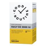 Daily-D3 2000 UI Good Routine, Secom, 60 capsule