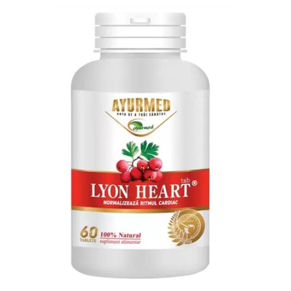 Supliment Alimentar Lyon Heart 100% Natural - Star International Ayurmed, 60 tablete