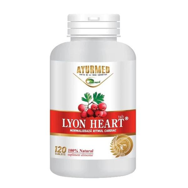 Supliment Alimentar Lyon Heart 100% Natural - Star International Ayurmed, 120 tablete
