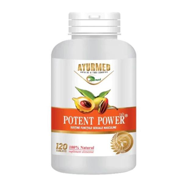Supliment Alimentar Potent Power 100% Natural - Star International Ayurmed, 120 tablete