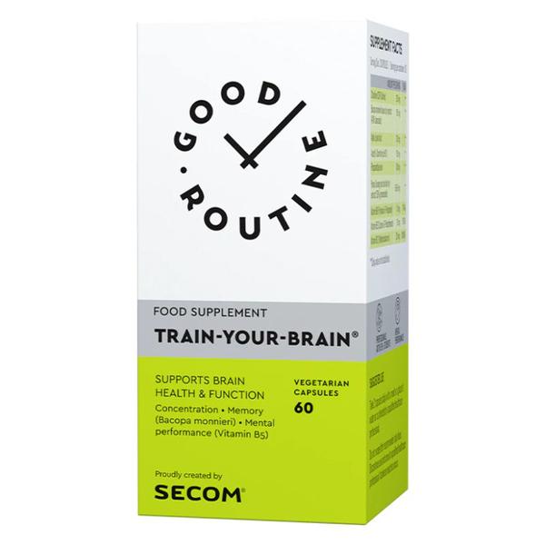 Train-Your-Brain Good Routine, Secom, 60 capsule