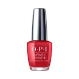 Lac de unghii cu efect de gel, Opi, IS Big Apple Red, 15ml