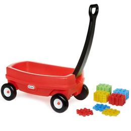 Blocuri de constructie - remorca - little tikes